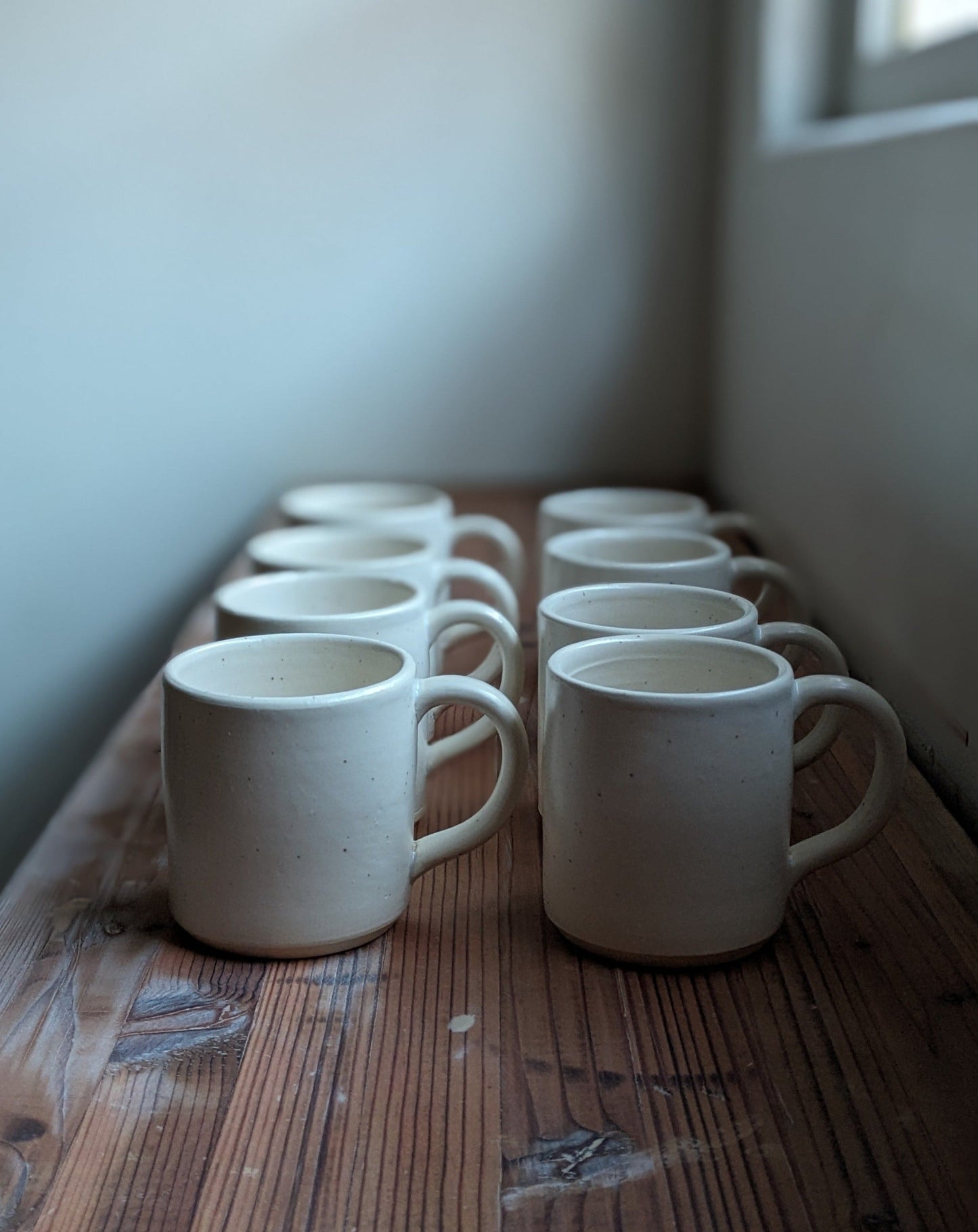 White Speckled Mug