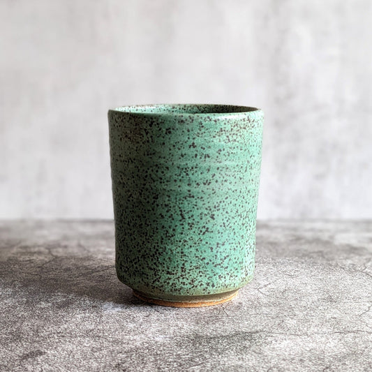Green Speckled Cup