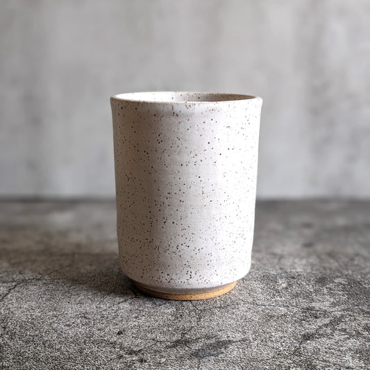 White Speckled Cup